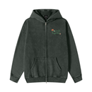 FLOURISH FLEECED ZIP-UP