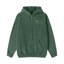 FLOURISH FLEECED ZIP-UP