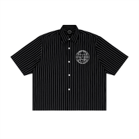 NPC WORLD STRIPED BUTTON UP
